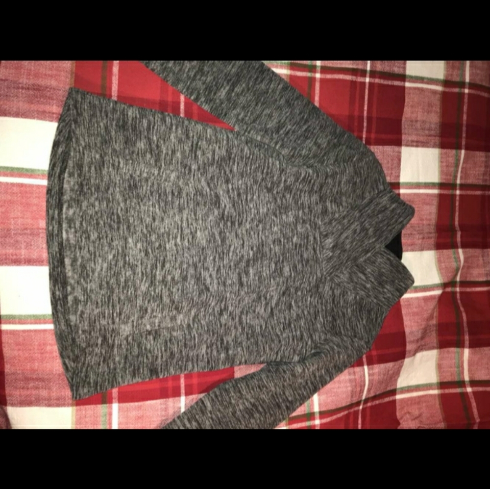 Bundle of 2 Lg 10/12 pull over and Athletic shirt